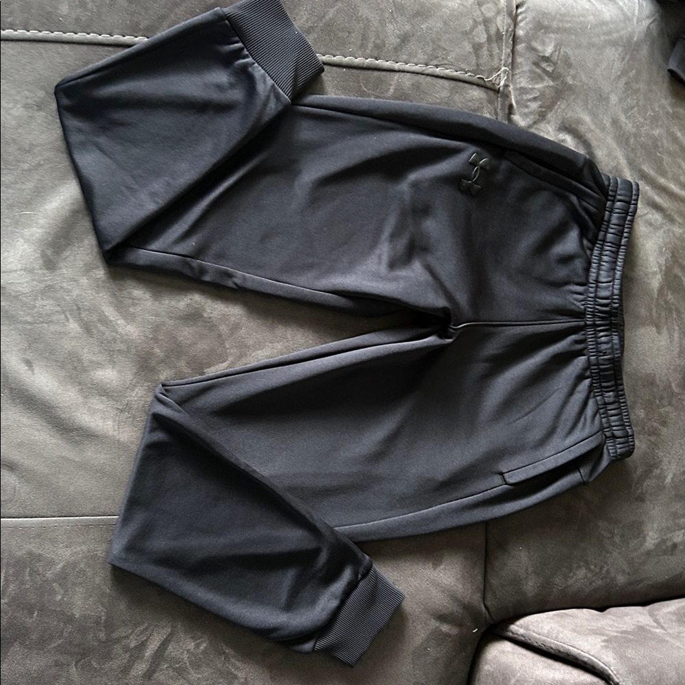 Youth Boys Under Armour Black Jogger Pants